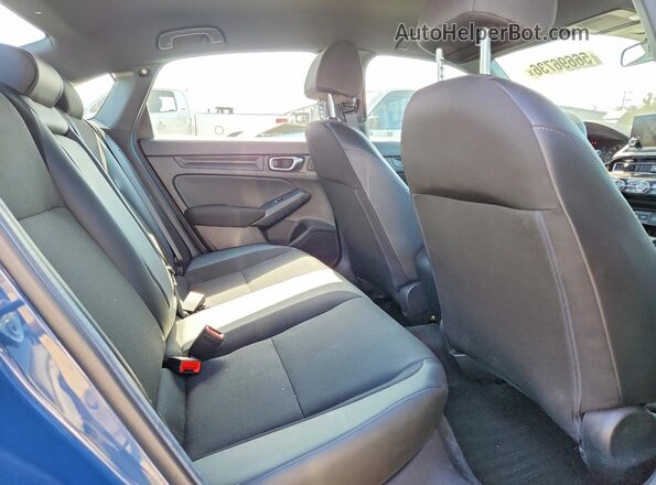 2HGFE2F57SH546160 2025 HONDA CIVIC Blue Widok tylnych siedzeń