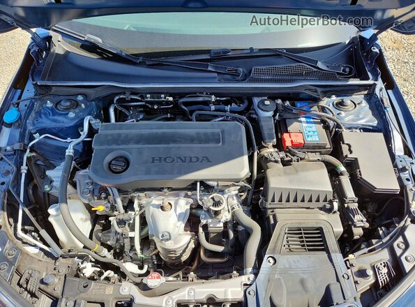 2HGFE2F57SH546160 2025 HONDA CIVIC Blue Widok wnętrza z tyłu