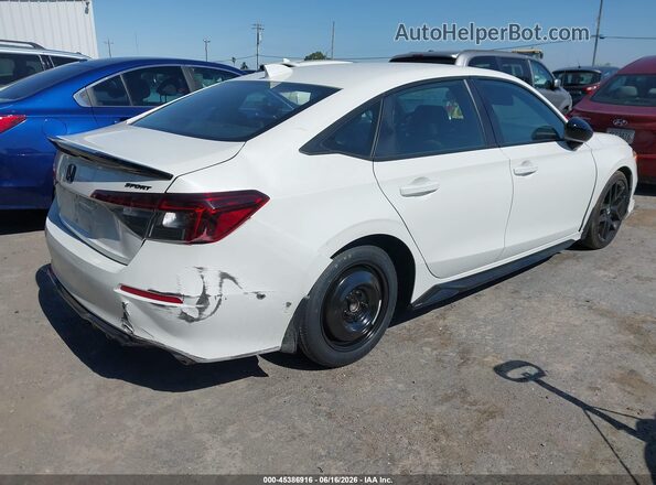2HGFE2F57SH591082 2025 HONDA CIVIC White Trasero derecho