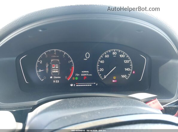 2HGFE2F57SH591082 2025 HONDA CIVIC White Vista de los asientos traseros