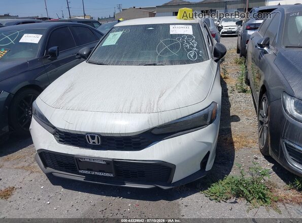 2HGFE2F57TH510678 2026 HONDA CIVIC White Սալոնի հետևի տեսք