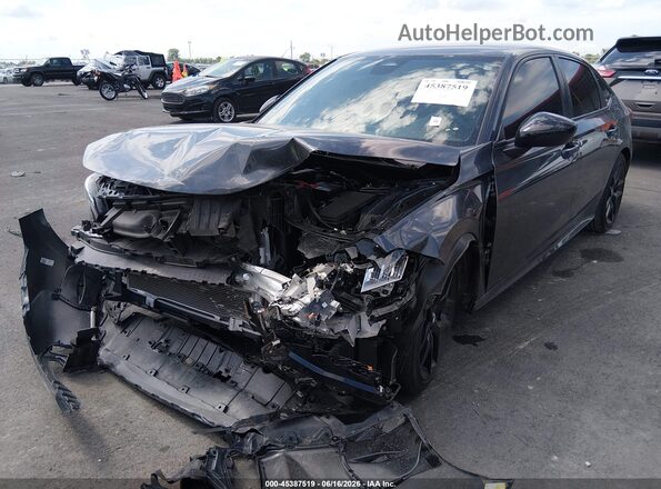 2HGFE2F57TH514262 2026 HONDA CIVIC Gray Front view