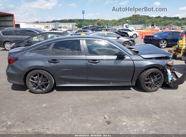 2HGFE2F57TH514262 2026 HONDA CIVIC Gray Rear interior view