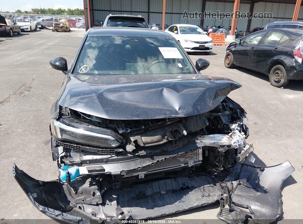 2HGFE2F57TH514262 2026 HONDA CIVIC Gray Instrument cluster view