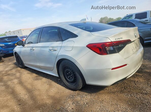 2HGFE2F58NH118652 2022 HONDA CIVIC White Rear left