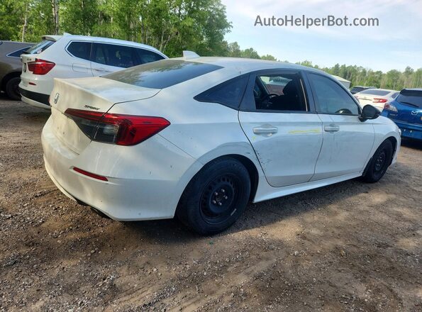 2HGFE2F58NH118652 2022 HONDA CIVIC White Rear right