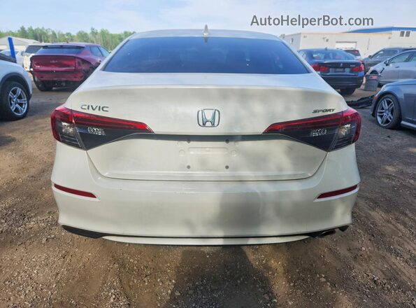 2HGFE2F58NH118652 2022 HONDA CIVIC White Rear view