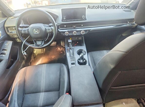 2HGFE2F58NH118652 2022 HONDA CIVIC White Dashboard view