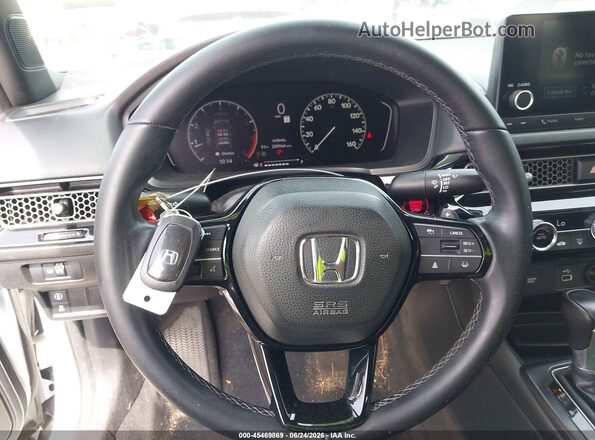 2HGFE2F58NH502513 2022 HONDA CIVIC White წინა პანელის ხედი