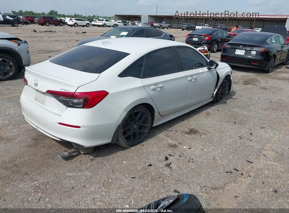 2HGFE2F58NH502513 2022 HONDA CIVIC White უკანა მარჯვენა
