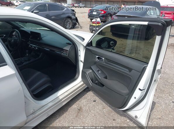 2HGFE2F58NH502513 2022 HONDA CIVIC White წინა სალონის ხედი