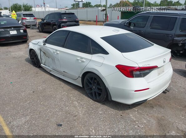 2HGFE2F58NH502513 2022 HONDA CIVIC White უკანა მარცხენა