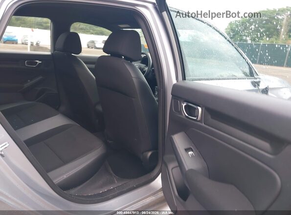 2HGFE2F58NH527475 2022 HONDA CIVIC Silver Widok naklejki z numerem VIN