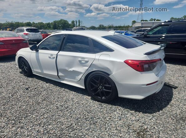 2HGFE2F58NH544907 2022 HONDA CIVIC White Tył lewy