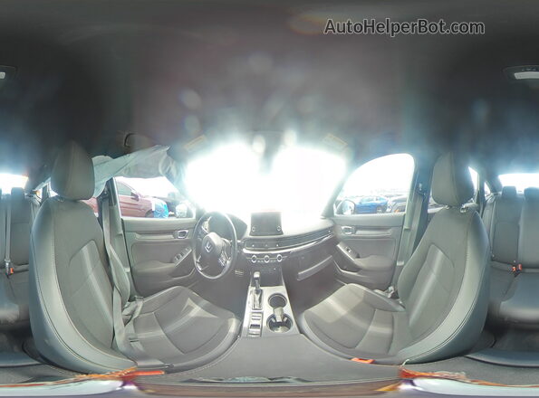 2HGFE2F58NH544907 2022 HONDA CIVIC White Widok naklejki z numerem VIN