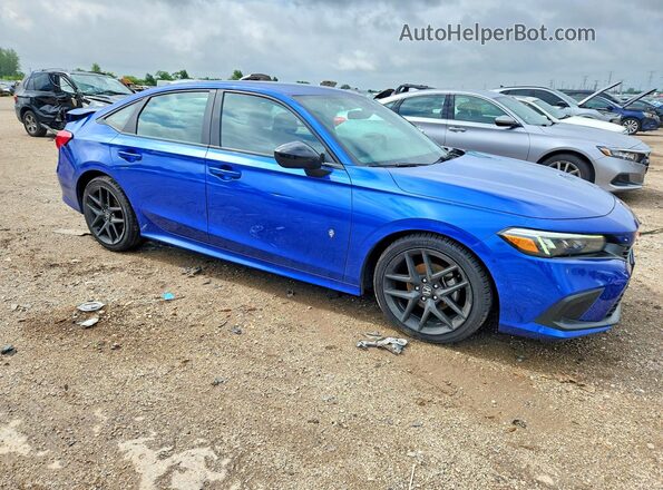 2HGFE2F58NH552067 2022 HONDA CIVIC Blue Առջևի աջ