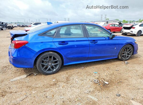 2HGFE2F58NH552067 2022 HONDA CIVIC Blue Հետևի աջ