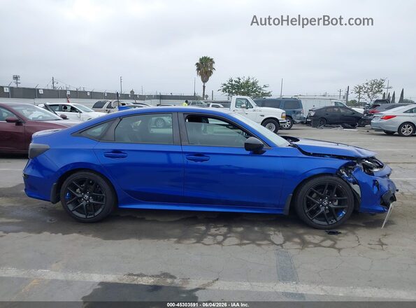 2HGFE2F58NH569595 2022 HONDA CIVIC Blue 