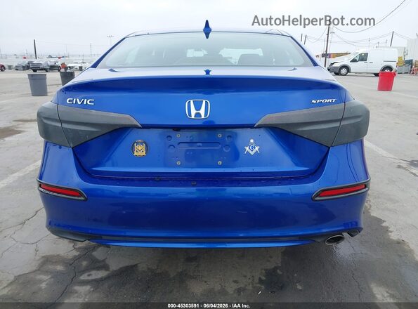 2HGFE2F58NH569595 2022 HONDA CIVIC Blue 