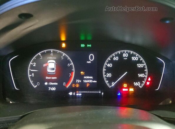 2HGFE2F58NH570312 2022 HONDA CIVIC Gray Instrument cluster view