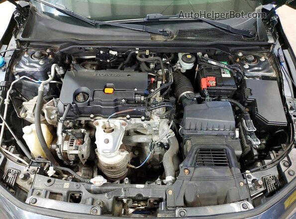 2HGFE2F58NH570312 2022 HONDA CIVIC Gray Rear interior view