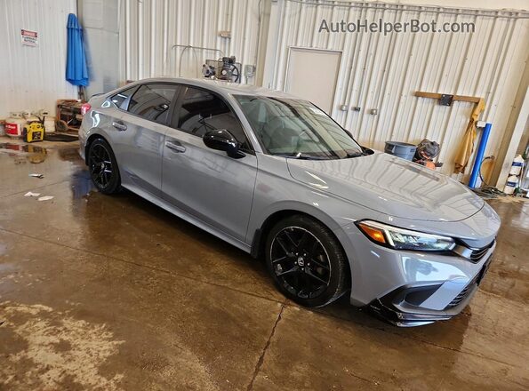 2HGFE2F58NH577955 2022 HONDA CIVIC Gray 