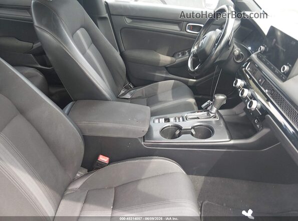 2HGFE2F58NH578393 2022 HONDA CIVIC Gray Front interior view