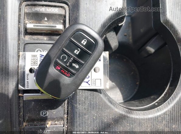 2HGFE2F58NH589359 2022 HONDA CIVIC Blue Dashboard view