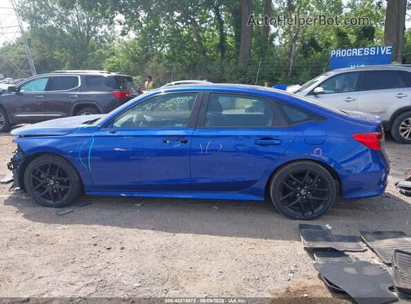 2HGFE2F58NH589359 2022 HONDA CIVIC Blue 360 interior view