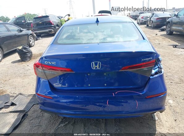 2HGFE2F58NH589359 2022 HONDA CIVIC Blue 