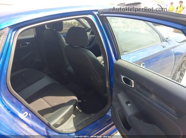 2HGFE2F58NH589359 2022 HONDA CIVIC Blue VIN sticker view