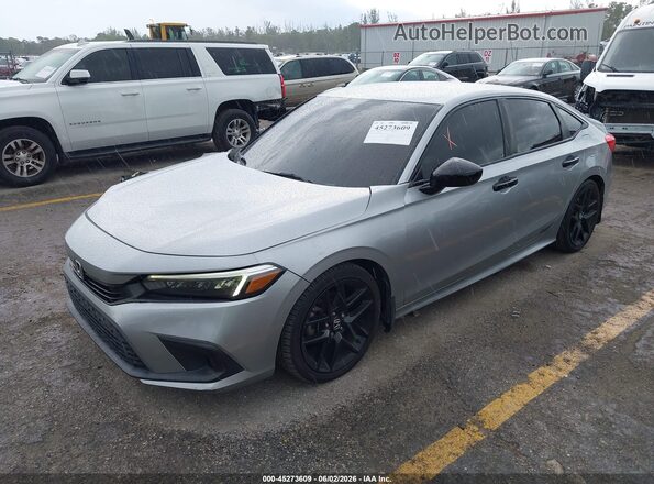2HGFE2F58NH594402 2022 HONDA CIVIC Серебряный 