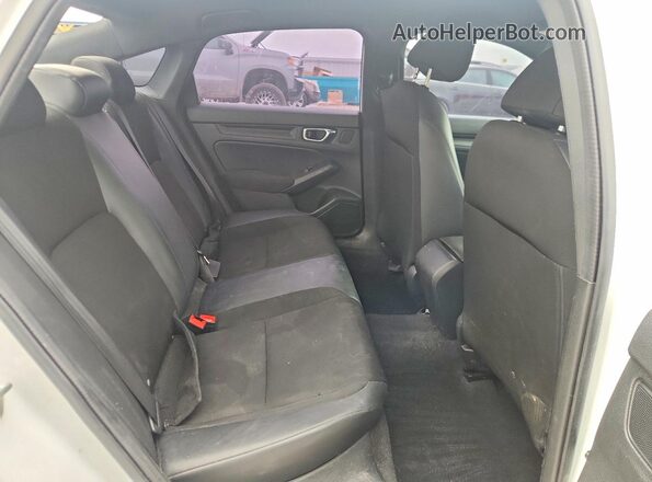 2HGFE2F58PH505608 2023 HONDA CIVIC White Rear seats view