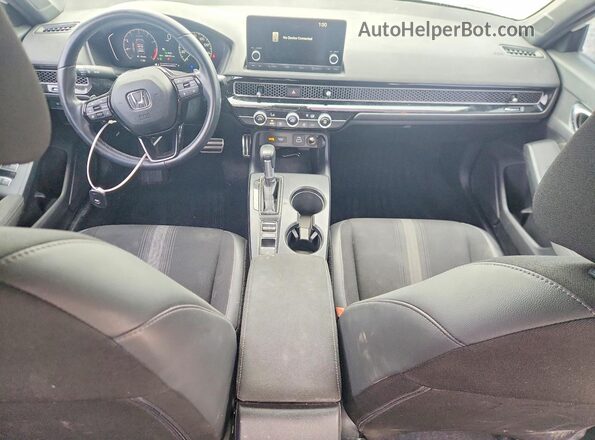 2HGFE2F58PH505608 2023 HONDA CIVIC White Dashboard view