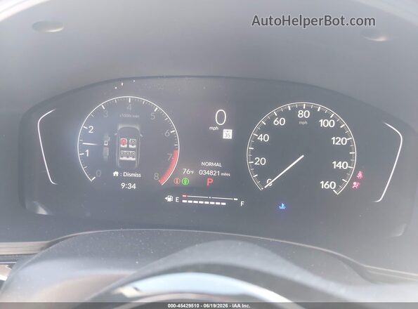 2HGFE2F58PH505849 2023 HONDA CIVIC Red Հետևի նստատեղերի տեսք