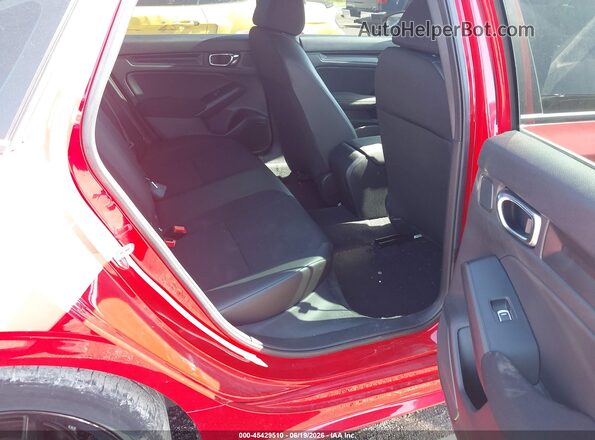 2HGFE2F58PH505849 2023 HONDA CIVIC Red VIN կոդի պիտակի տեսք
