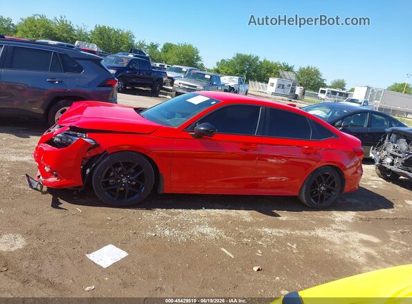 2HGFE2F58PH505849 2023 HONDA CIVIC Red Սալոնի 360 աստիճան տեսք