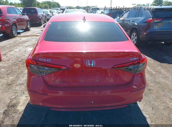 2HGFE2F58PH505849 2023 HONDA CIVIC Red 