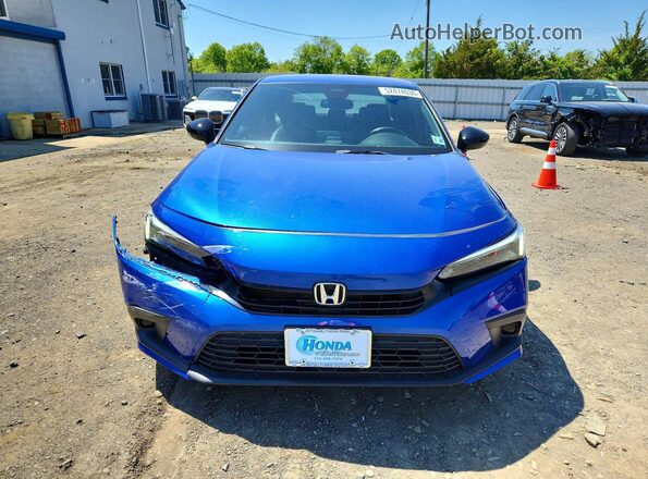 2HGFE2F58PH513286 2023 HONDA CIVIC Синий Вид спереди