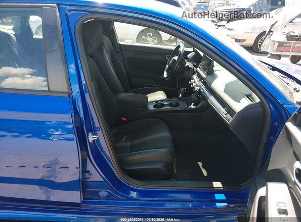 2HGFE2F58PH522991 2023 HONDA CIVIC Blue Front interior view