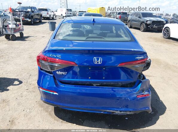2HGFE2F58PH522991 2023 HONDA CIVIC Blue 