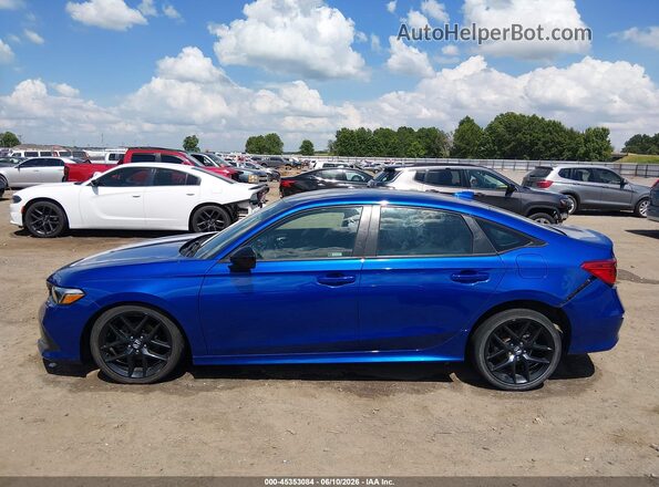 2HGFE2F58PH522991 2023 HONDA CIVIC Blue 360 interior view