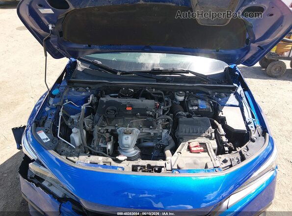 2HGFE2F58PH522991 2023 HONDA CIVIC Blue Rear view