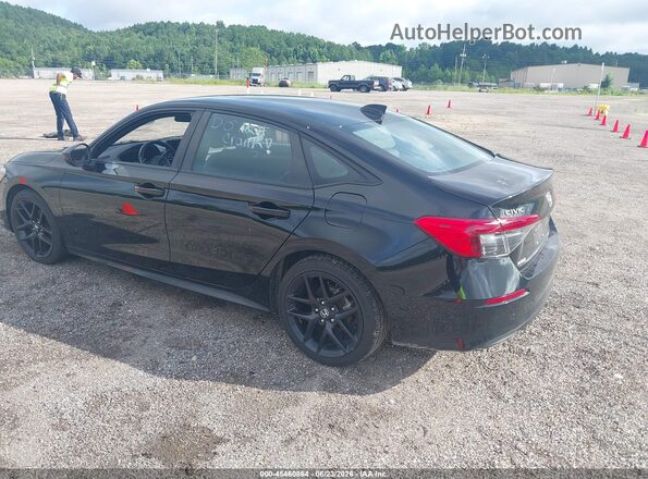 2HGFE2F58PH533103 2023 HONDA CIVIC Black Rear left