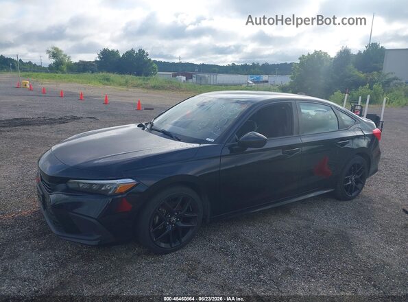 2HGFE2F58PH533103 2023 HONDA CIVIC Black Front left