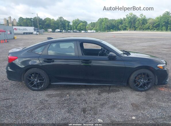 2HGFE2F58PH533103 2023 HONDA CIVIC Black Rear interior view