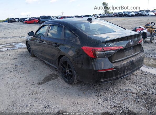 2HGFE2F58PH557983 2023 HONDA CIVIC Black Задня ліва чверть