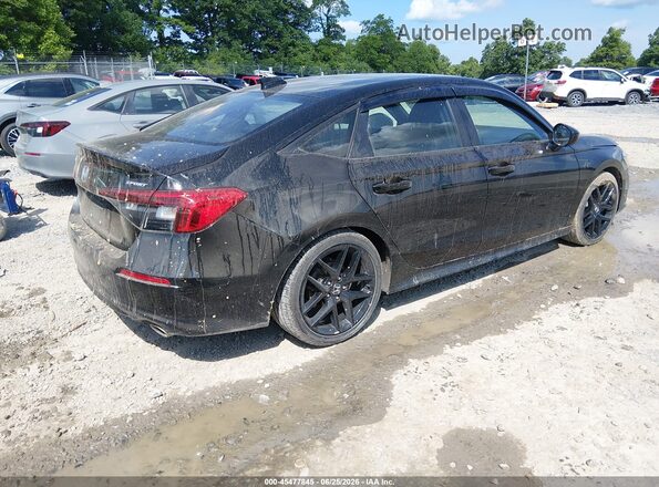 2HGFE2F58PH557983 2023 HONDA CIVIC Black Задня права чверть