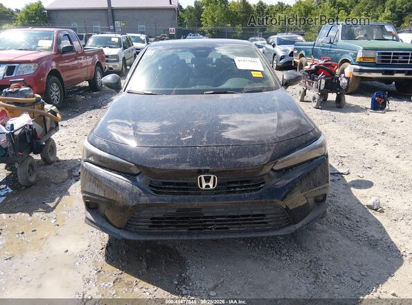 2HGFE2F58PH557983 2023 HONDA CIVIC Black Вид щитка приладів