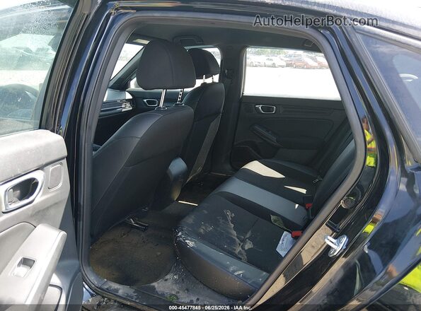 2HGFE2F58PH557983 2023 HONDA CIVIC Black Вид наклейки з VIN-кодом